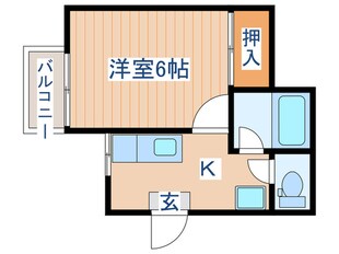 フルールメゾンの物件間取画像